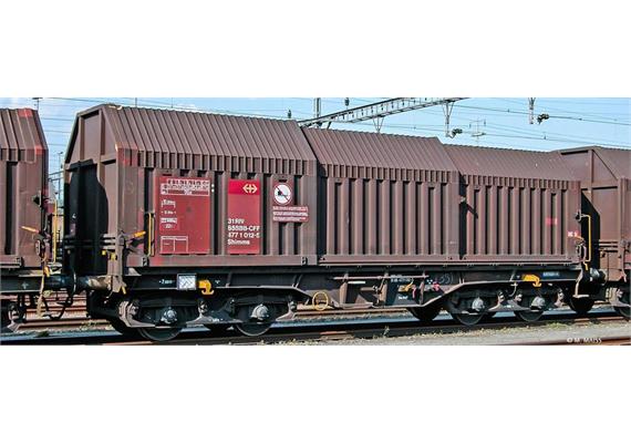 Brawa 51015 Teleskophaubenwagen Shimms SBB, H0
