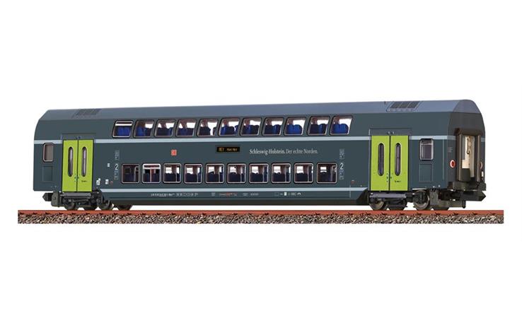 Brawa 64549 TWINDEXX VARIO Doppelstock-Mittelwagen DBpza783.0 der NAH.SH, Spur N