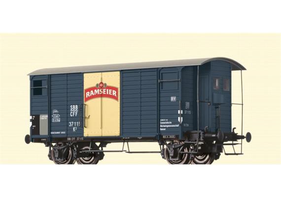 Brawa 67857 Güterwagen K2 Ramseier der SBB, Spur N