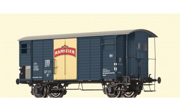 Brawa 67857 Güterwagen K2 Ramseier der SBB, Spur N