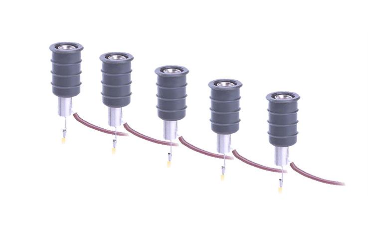Brawa 84056 H0 Nachrüstpackung Stecksockel, 5er-Set