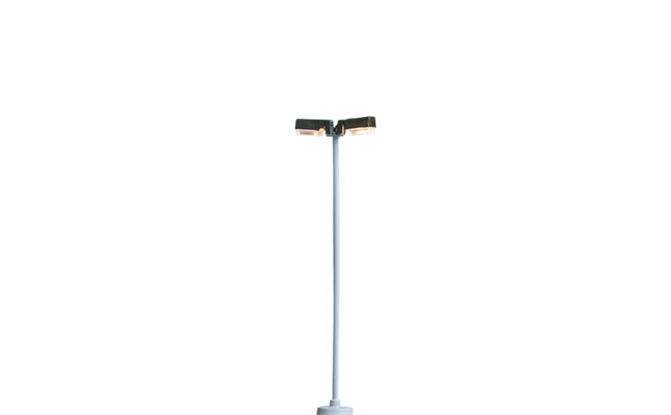 Brawa 84060 LED-Platzleuchte, 2-fach mit Stecksockel 1/87