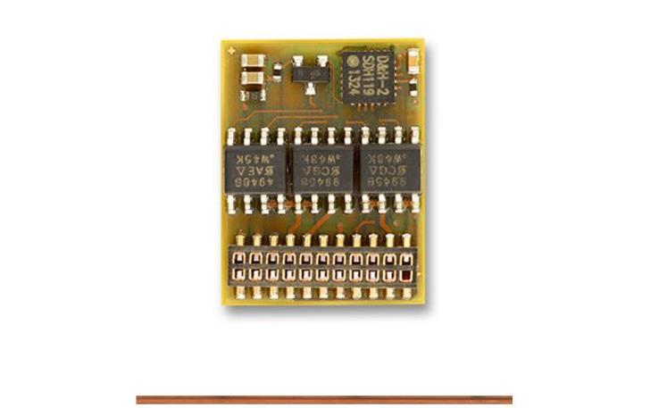 Brawa 99807 Fahrzeugdecoder DH21A-4, MTC21, 21-polig