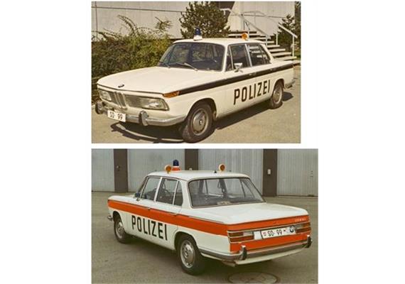 Brekina 92400 Set Kantonspolizei Solothurn mit 2 BMW 2000