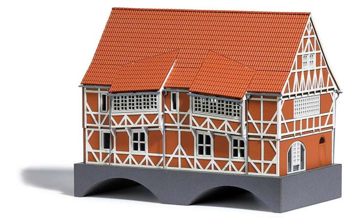 Busch 01656 Brückenhaus 176 x 14 x 140mm, H0