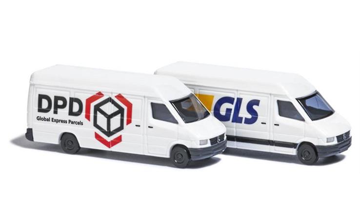 Busch 08308 MB Sprinter Paketdienste, Spur N 1/160