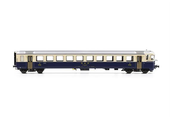 ESU 36665 Steuerwagen Bt 970 blau/ beige SEZ, H0 DC/AC