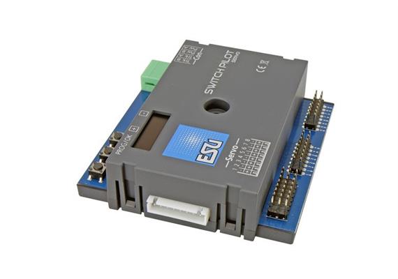 ESU 51832 SwitchPilot 3 Servo, 8-fach Servodecoder, DCC/MM, OLED, mit RC-Feedback