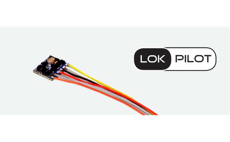 ESU 59120 LokPilot 5 FX micro DCC, 8-pin NEM652, Spur N, TT