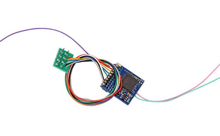 ESU 59210 LokPilot 5 Fx DCC/MM/SX, 8-pin NEM652, Spurweite H0, 0