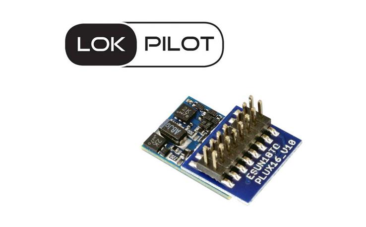 ESU 59814 LokPilot 5 micro DCC/MM/SX/M4, PluX16