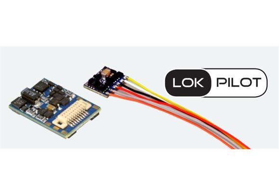 ESU 59827 LokPilot 5 micro DCC, 6-pin Direkt, Spurweite N, TT