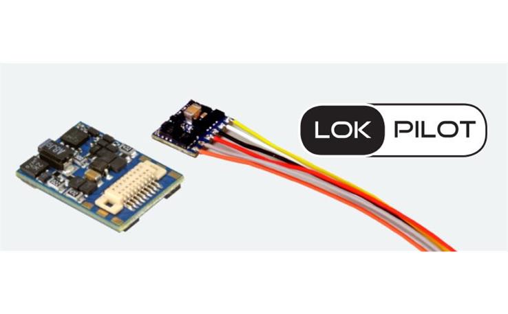 ESU 59827 LokPilot 5 micro DCC, 6-pin Direkt, Spurweite N, TT
