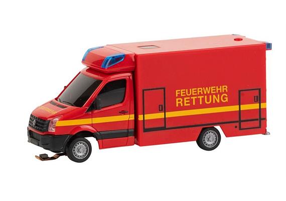 Faller 161434 VW Crafter Feuerwehr-Rettung (HERPA) Car System, H0