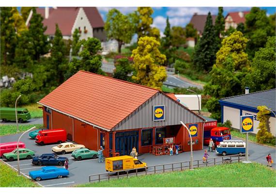 Faller 232337 Lidl-Markt, Bausatz Spur N - 1/160