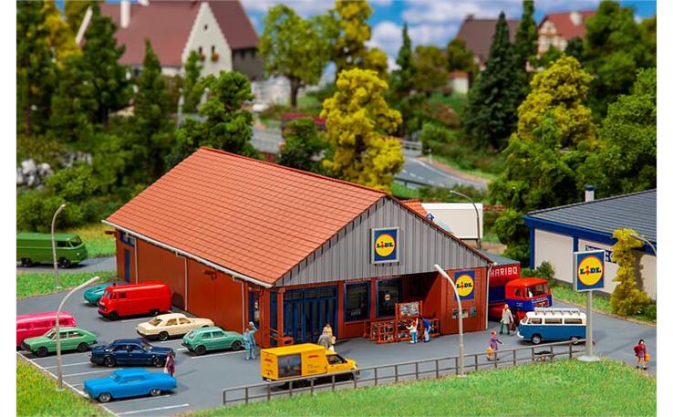 Faller 232337 Lidl-Markt, Bausatz Spur N - 1/160