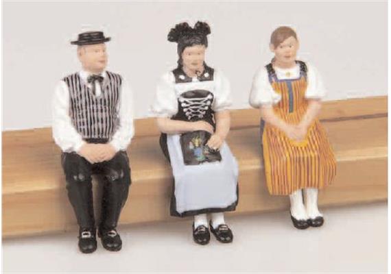 Familie Huggentobler, Figuren 1:24, Alpenwagen