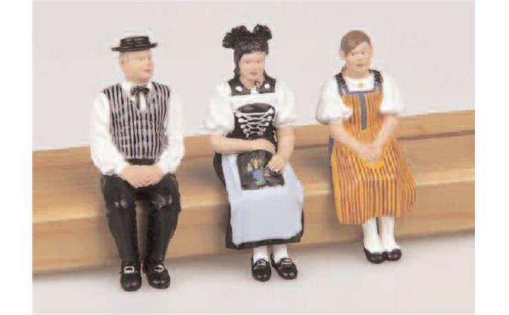 Familie Huggentobler, Figuren 1:24, Alpenwagen