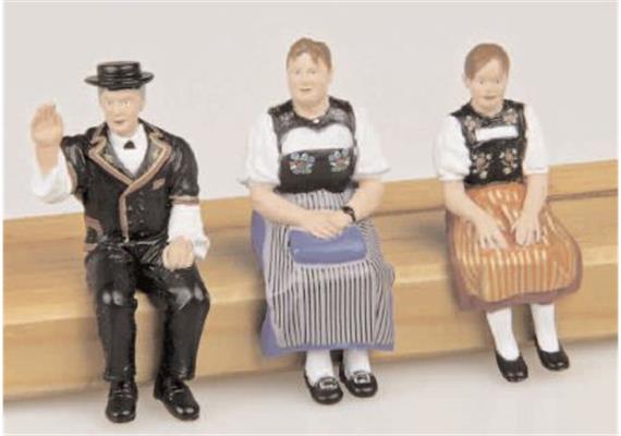 Familie Schmidhuser, Figuren 1:24, Alpenwagen