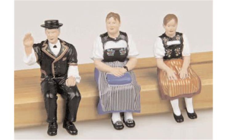 Familie Schmidhuser, Figuren 1:24, Alpenwagen
