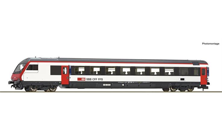 Fleischmann 6260018 Steuerwagen EW IV 2. Kl. SBB, Spur N Digital