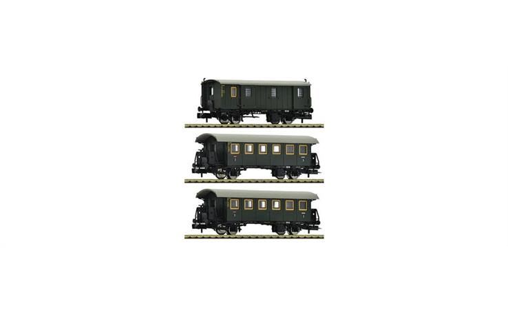 Fleischmann 6260023 3-tlg.Set Personenzug DB, Spur N