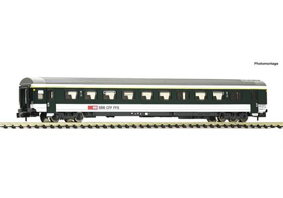 Fleischmann 6260056 Reisezugwagen EW IV 1. Kl. grün SBB, Spur N