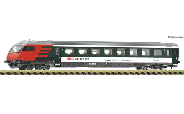 Fleischmann 6260059 EW IV Steuerwagen gruen/grau, Spur N Digital