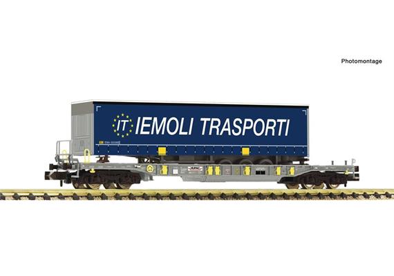 Fleischmann 6660007 Taschenwagen T3 "Iemoli Trasporti" Hupac, Spur N