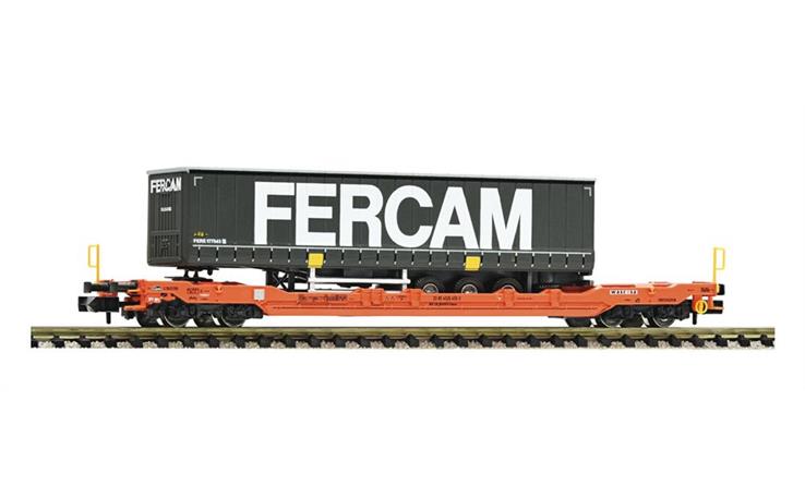 Fleischmann 6660040 Taschenwagen, Gattung Sdgnss/T5 Wascosa, Spur N