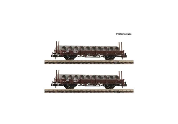 Fleischmann 6660072 2er-Set Rungenw.Ks+Drahtrollen