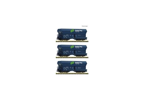 Fleischmann 6660089 3er Set Selbstentladewagen !No