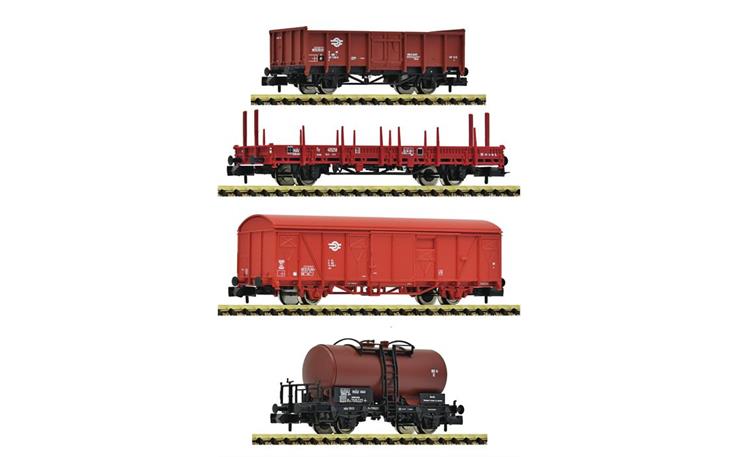 Fleischmann 6660096 Güterwagen-Set 4-tlg MAV, Spur N