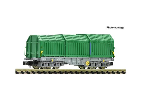 Fleischmann 6660099 Teleskophaubenwagen! gruen