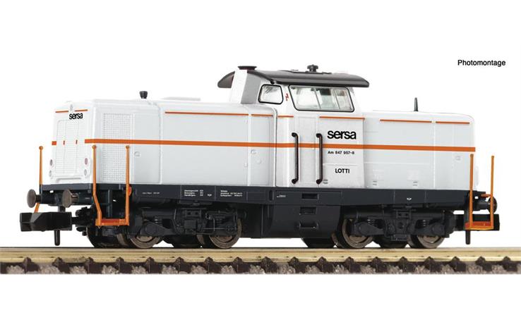 Fleischmann 721212 Diesellok Am 847 "Lotti" SERSA, Spur N