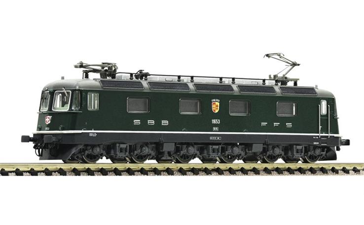 Fleischmann 734120 E-Lok Re 6/6 Gümlingen grün SBB, Spur N