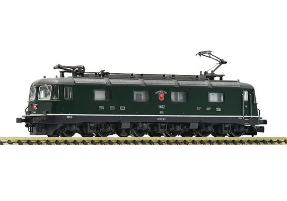 Fleischmann 734126 E-Lok Re 6/6 11662 grün SBB, Spur N