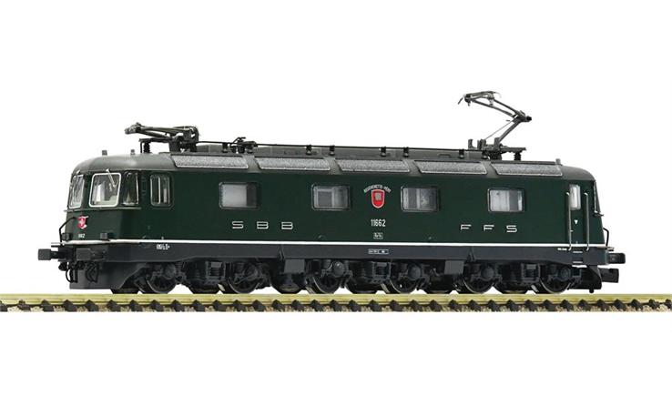 Fleischmann 734126 E-Lok Re 6/6 11662 grün SBB, Spur N