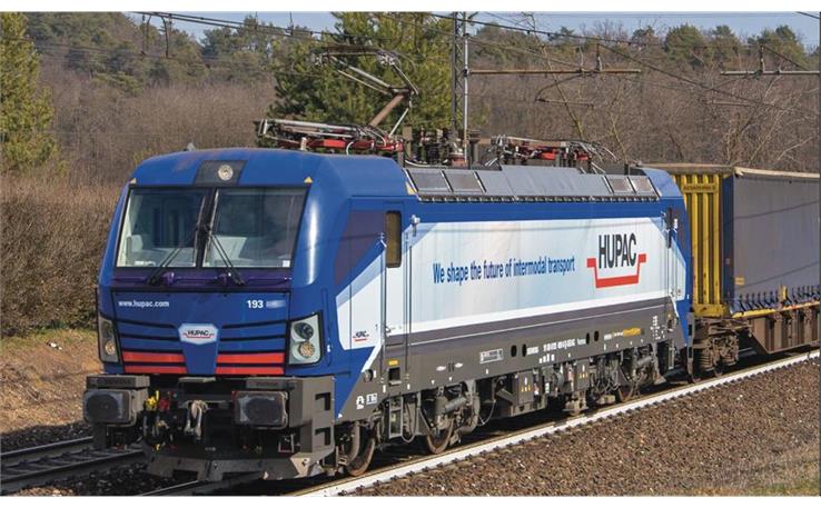 Fleischmann 739316 E-Lok BR 193 Vectron HUPAC Spur N Analog