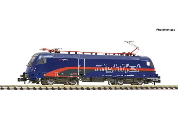 Fleischmann 7570039 E-Lok Rh 1116 Nightjet ÖBB, Spur N Digital Sound