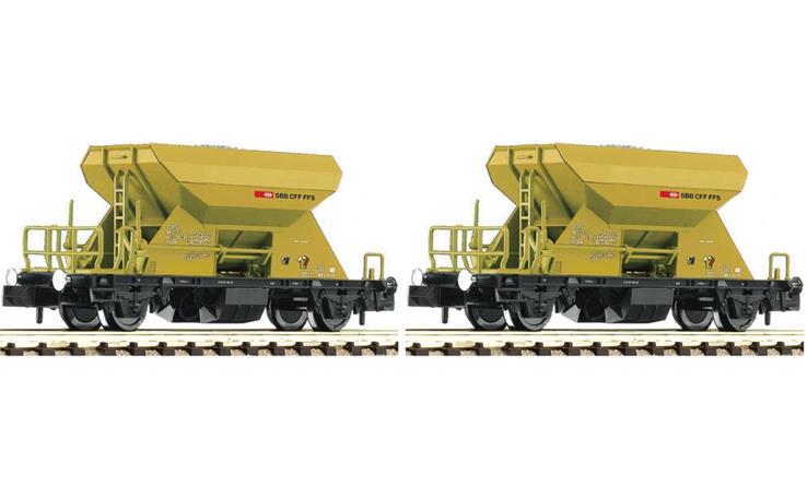 Fleischmann 822914 Schotterwagen-Set 2-tlg. SBB, Spur N