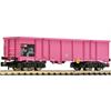 Fleischmann 828336 Offener Güterwagen Eaos pink SBB, Spur N