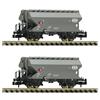 Fleischmann 830311 Getreidesilowagen Set 2-tlg Tgpps SBB grau, Spur N