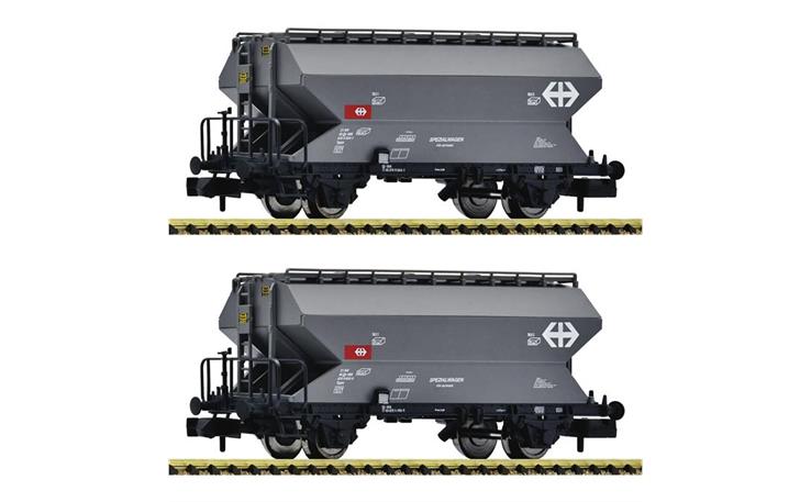 Fleischmann 831313 Getreidesilowagen-Set 2-tlg SBB, Spur N