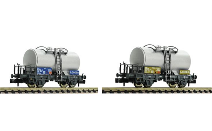 Fleischmann 841009 Kesselwagen Set 2-tlg "Lonza" SBB, Spur N