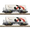 Fleischmann 848903 Silowagen-Set 2-tlg Holcim/Wascosa Spur N