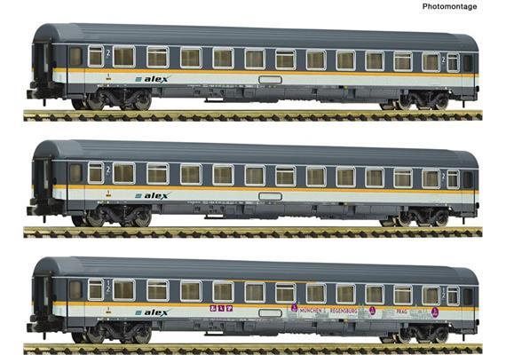 Fleischmann 881901 Eurofima Wagenset 3-tlg. "ALEX", Spur N