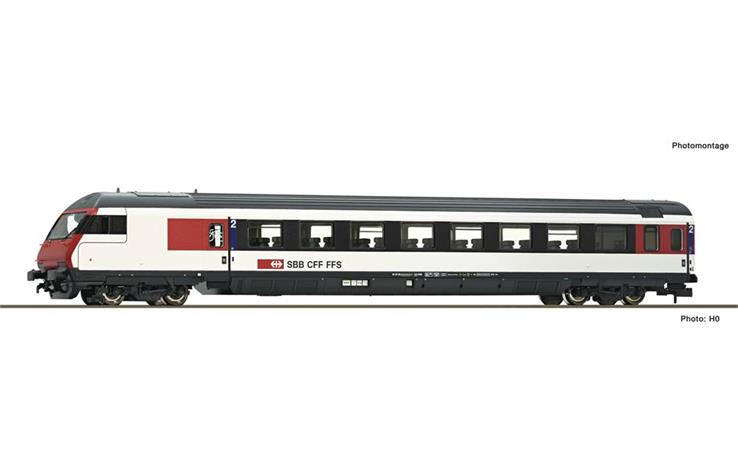 Fleischmann 890324 Steuerwagen 2. Kl. EW IV SBB, Spur N Digital