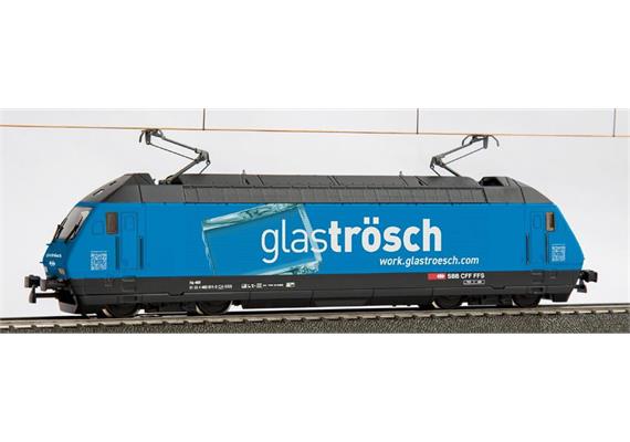 Hag 28295-21 E-Lok Re 460 glaströsch SBB, H0 DC Digital