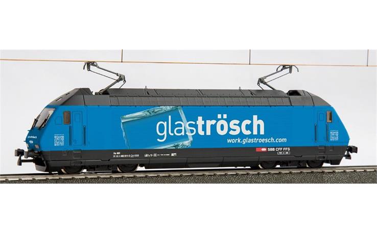 Hag 28295-21 E-Lok Re 460 glaströsch SBB, H0 DC Digital